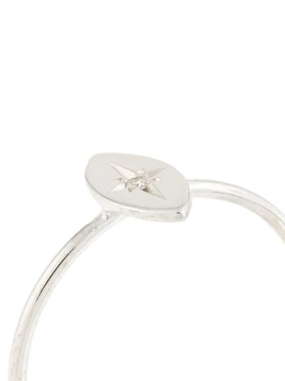 Shop Natalie Marie Willow Ring In Silver