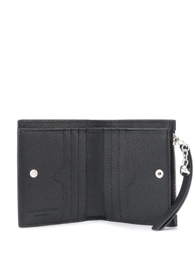 Shop Alexander Mcqueen Wristlet Wallet - Black