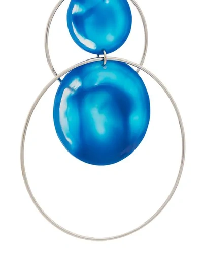 Shop Isabel Marant Busi Earrings In Blue