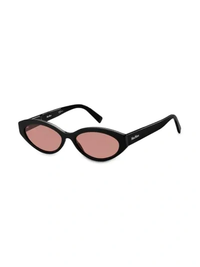 Shop Max Mara Slim I Sunglasses In Black