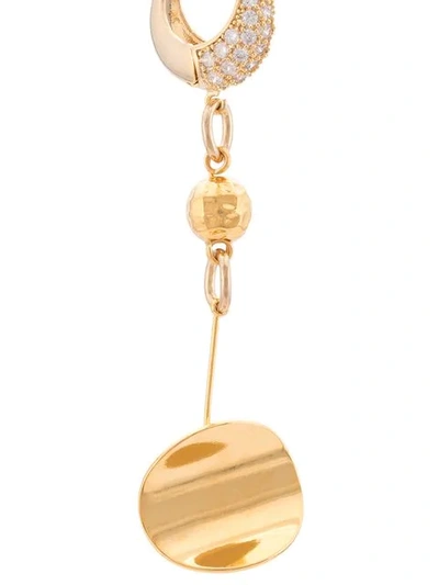 Shop Mounser Drop Plate Earring In Gold
