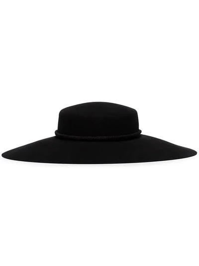 SAINT LAURENT CHAPEAU HAT - 黑色