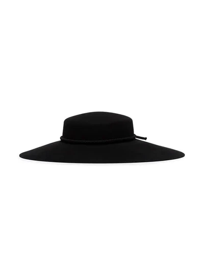 SAINT LAURENT CHAPEAU HAT - 黑色