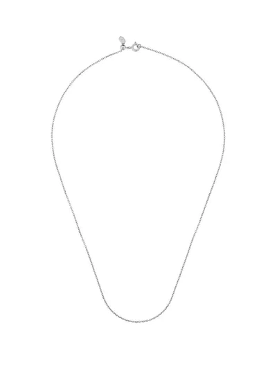 Maria Black Chain 50 Necklace In Silver