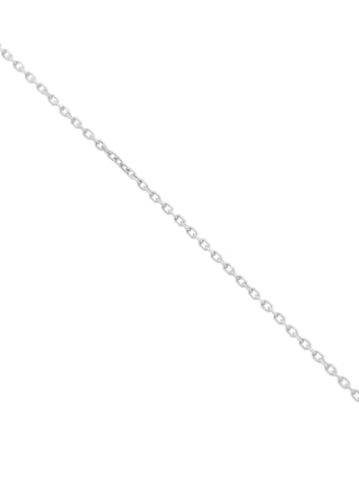 Shop Maria Black Chain 50 Necklace In Silver