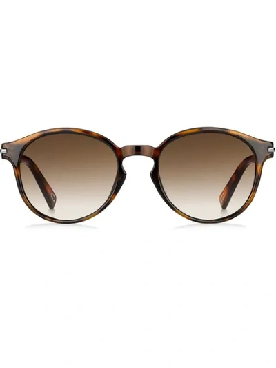 Shop Marc Jacobs Panthos Sunglasses In Brown