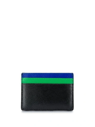 Shop Marc Jacobs Kartenetui Mit Logo-schild In Blue