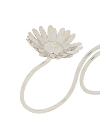 Ambush Daisy Ring In Silver
