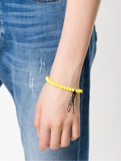Shop Camila Klein Armband Mit Fransendetail - Amarelo
