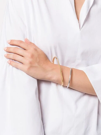 Charlotte Chesnais 'ivy' Curve Bracelet In Gold
