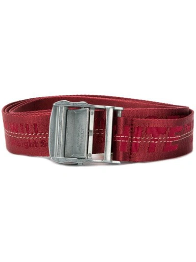 Shop Off-white Industrial Belt In Red