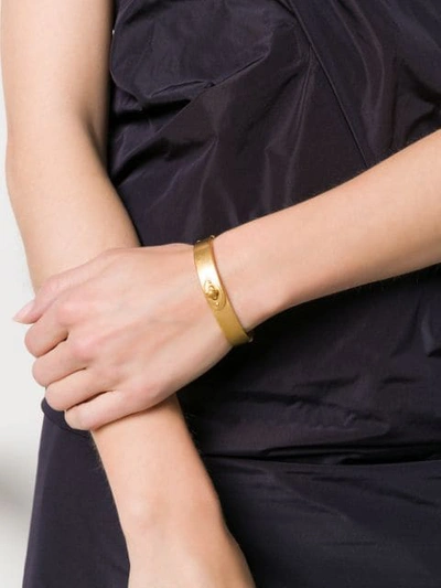 Shop Mulberry Bayswater Bracelet In Gold