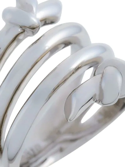 Shop Eshvi Venus Ring In Metallic