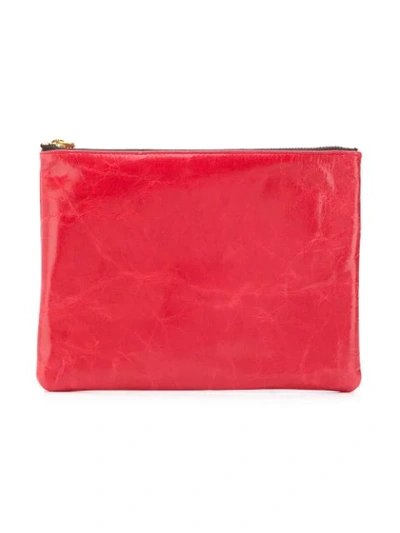 Shop Isabel Marant Zipped Coin Pouch In Red