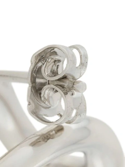Shop Charlotte Chesnais Slide Small Earrings In Metallic