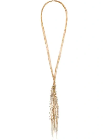 Shop Rosantica Gold Drop Chain Crystal Necklace