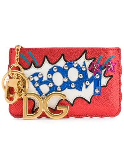 Shop Dolce & Gabbana Boom Purse In Red