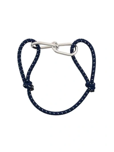 Shop Annelise Michelson Small Wire Bracelet - Blue