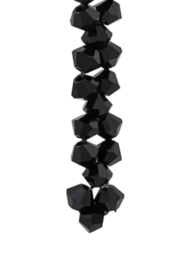 Simone Rocha Pendant Drop Earrings In Black