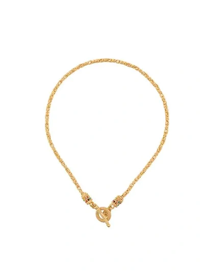 Shop Gas Bijoux Maglia Chain Necklace In Gold