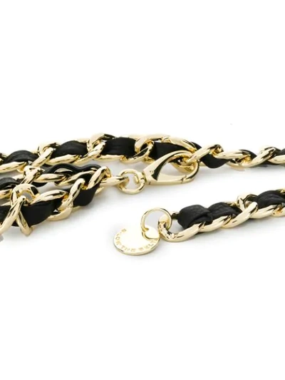 Shop B-low The Belt Gissel Chain Belt In Black