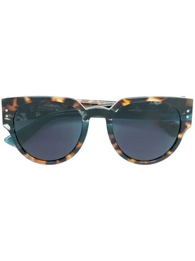 Shop Dior 'lady ' Sonnenbrille In Brown