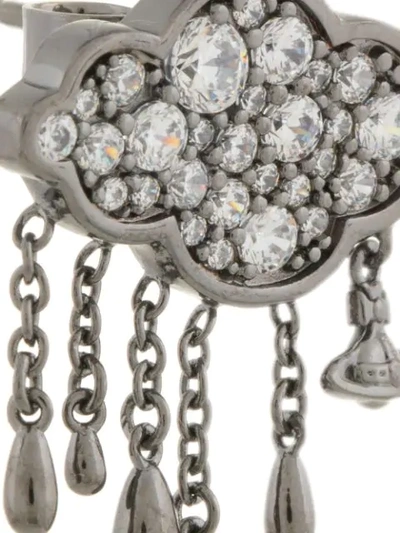 Shop Vivienne Westwood Shira Earrings In Silver