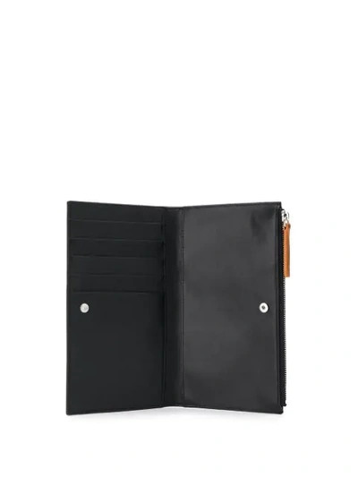 Shop Mm6 Maison Margiela Rectangular Wallet In T803 Black