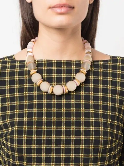 Shop Lizzie Fortunato Quarry Necklace In Pink
