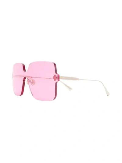 Shop Dior Colorquake1 Sunglasses In Mu1u1 Fuchsia