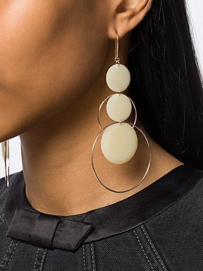 Shop Isabel Marant Orb Dorp Earrings In Metallic