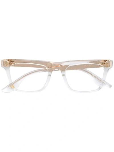 Shop Dita Eyewear 'telion' Brille In White