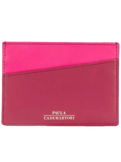 Shop Paula Cademartori Card Case Pc Maxi In Multicolour