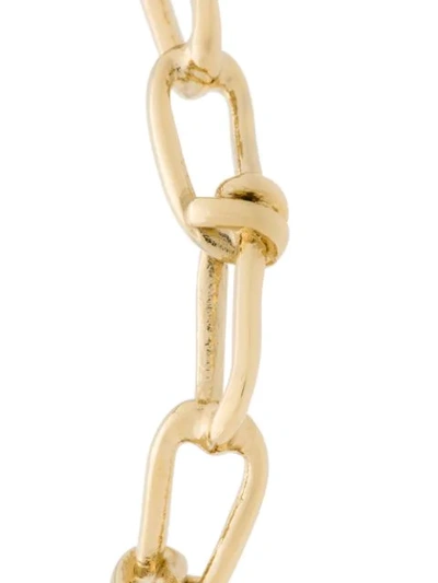 Shop Annelise Michelson Wire Bracelet In Gold