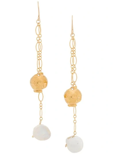 Shop Alighieri The Moon Fever Earrings In Gold