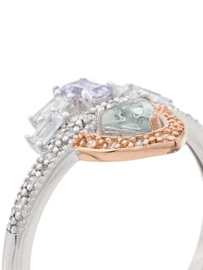 Shop V Jewellery Jamie Ring In Silver