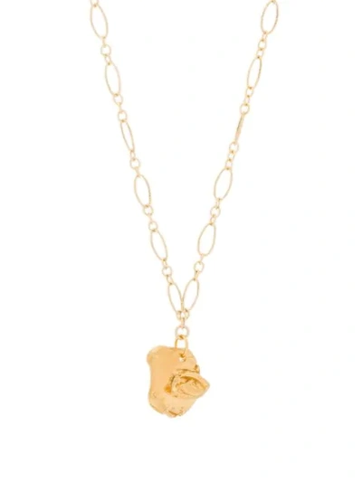 Shop Alighieri Stranger Sleepwalker Necklace In Gold