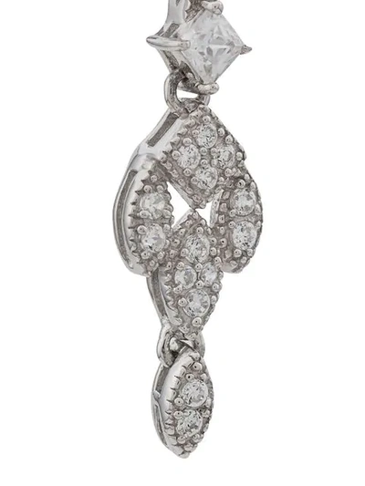 Shop V Jewellery Premier Earrings In Silver