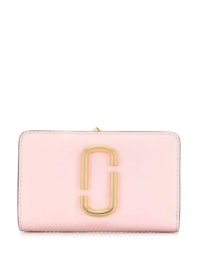 Shop Marc Jacobs Compact Wallet In Pink