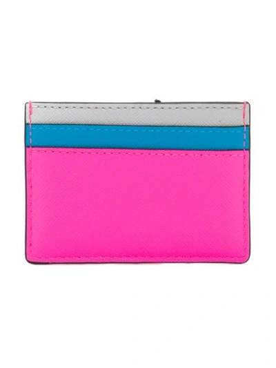 Shop Marc Jacobs Snapshot Cardholder In Pink