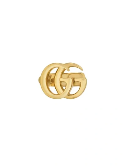 Shop Gucci Gg Running Earring In Gold