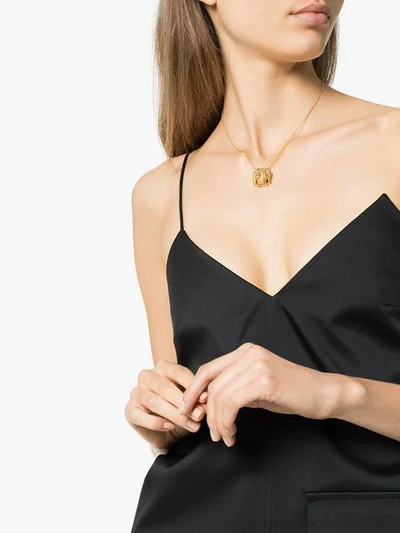Shop Anissa Kermiche Rubies Boobies Ruby Necklace In Gold