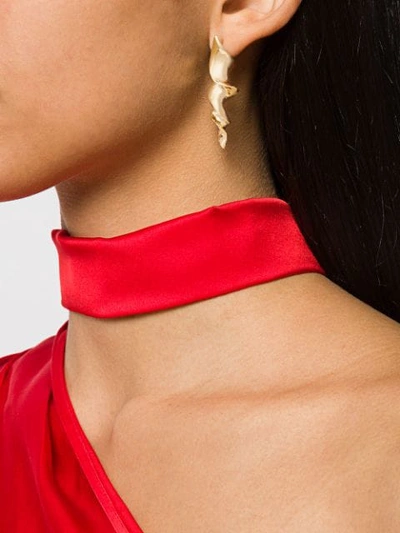 Shop Annelise Michelson Spin Small Earrings In Gold
