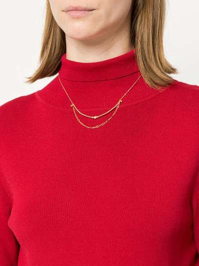 Shop Petite Grand Maya Bay Necklace In Gold