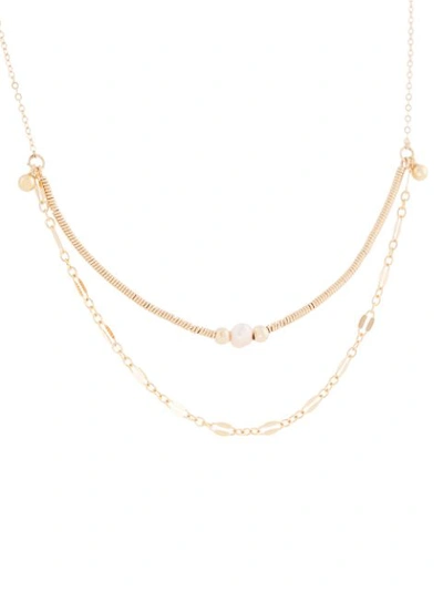 Shop Petite Grand Maya Bay Necklace In Gold