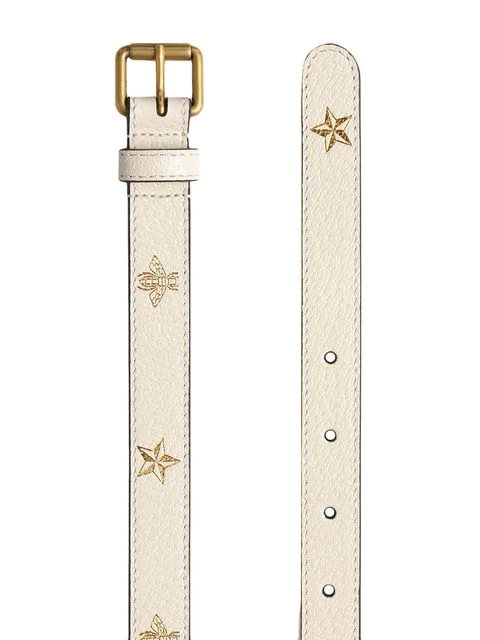 gucci bees and stars belt