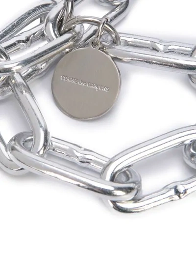 Shop Comme Des Garçons Chain Harness In Metallic