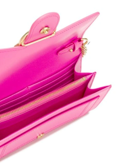 Shop Pinko Passeggiata Wallet In Pink