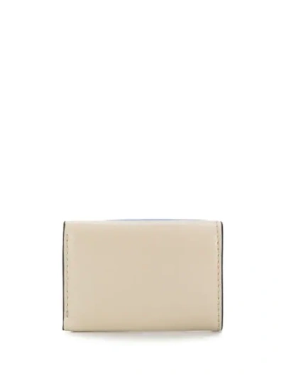 Shop Marc Jacobs Snapshot Mini Tri-fold Wallet In Blue
