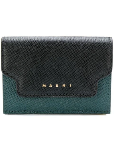 Shop Marni Bi-fold Wallet - Black